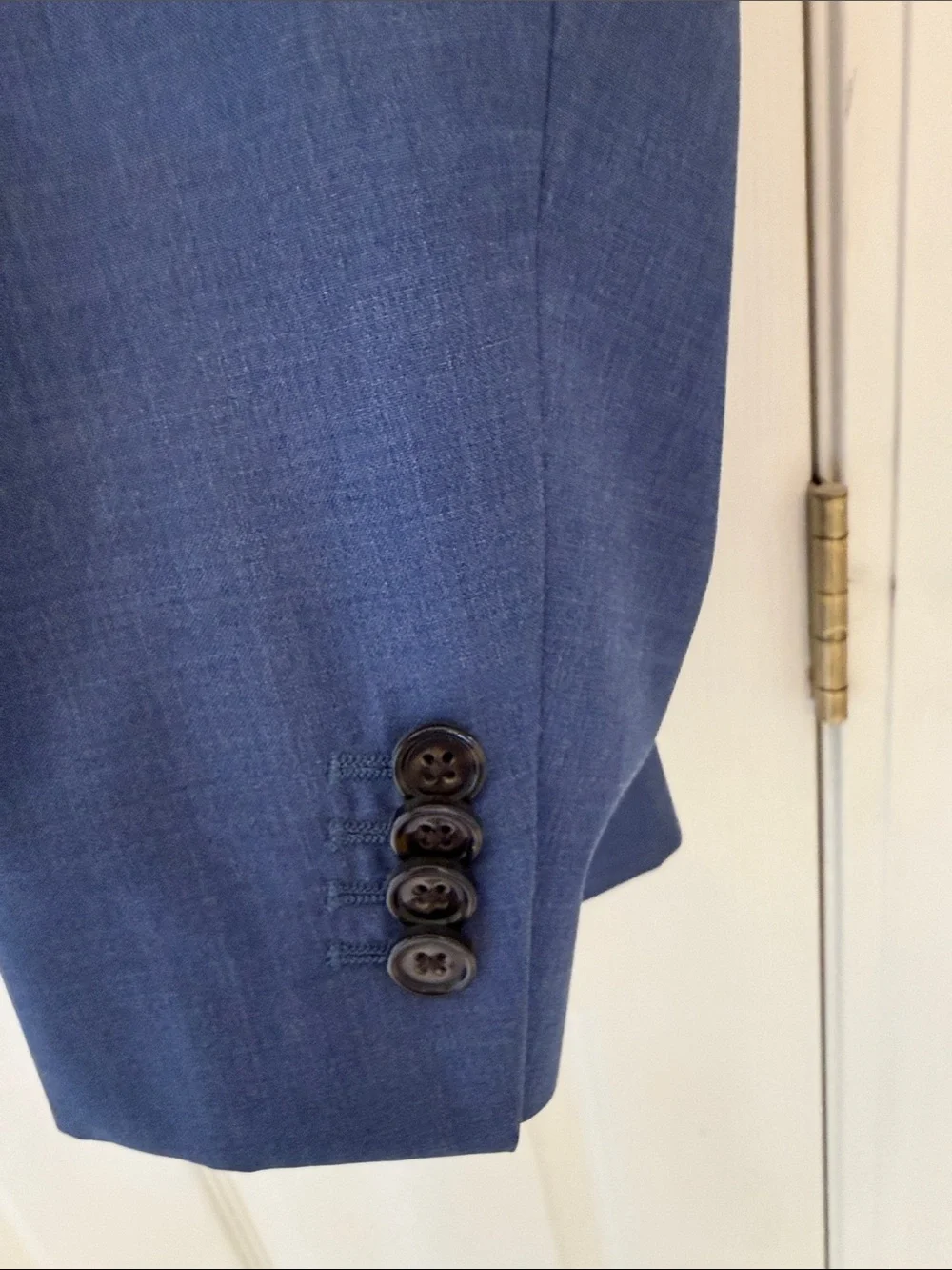Banana Republic Men's Blue Two-Button Sport Coat
